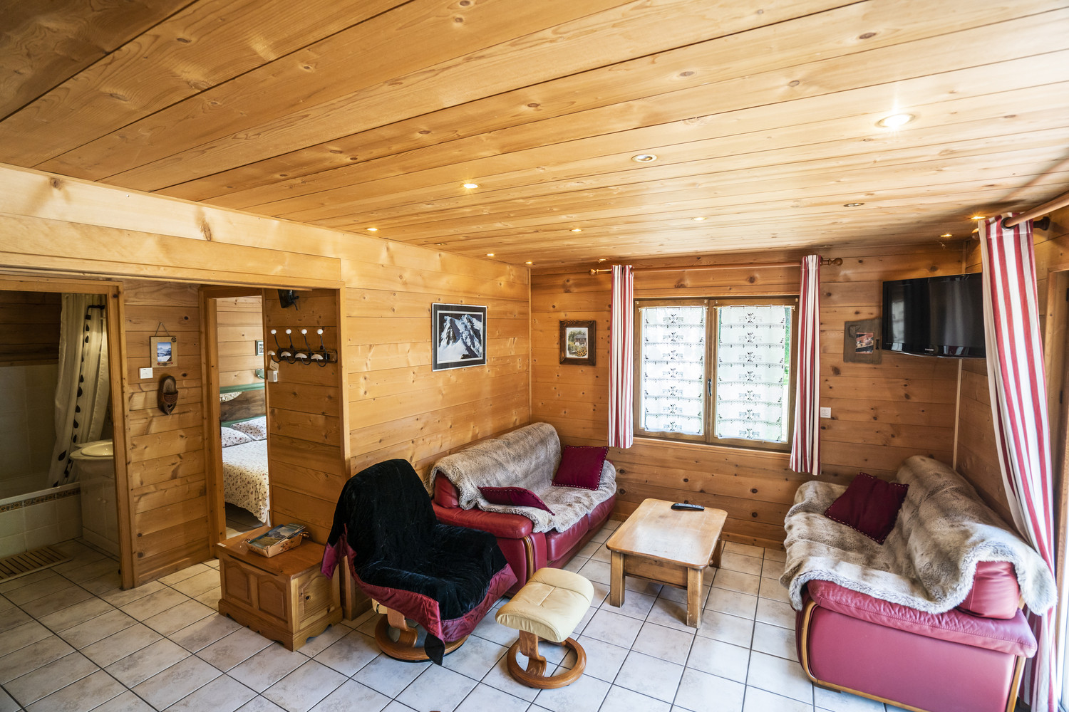 Apartment in Chalet L'Igloo 3, Living room, Châtel Portes du Soleil