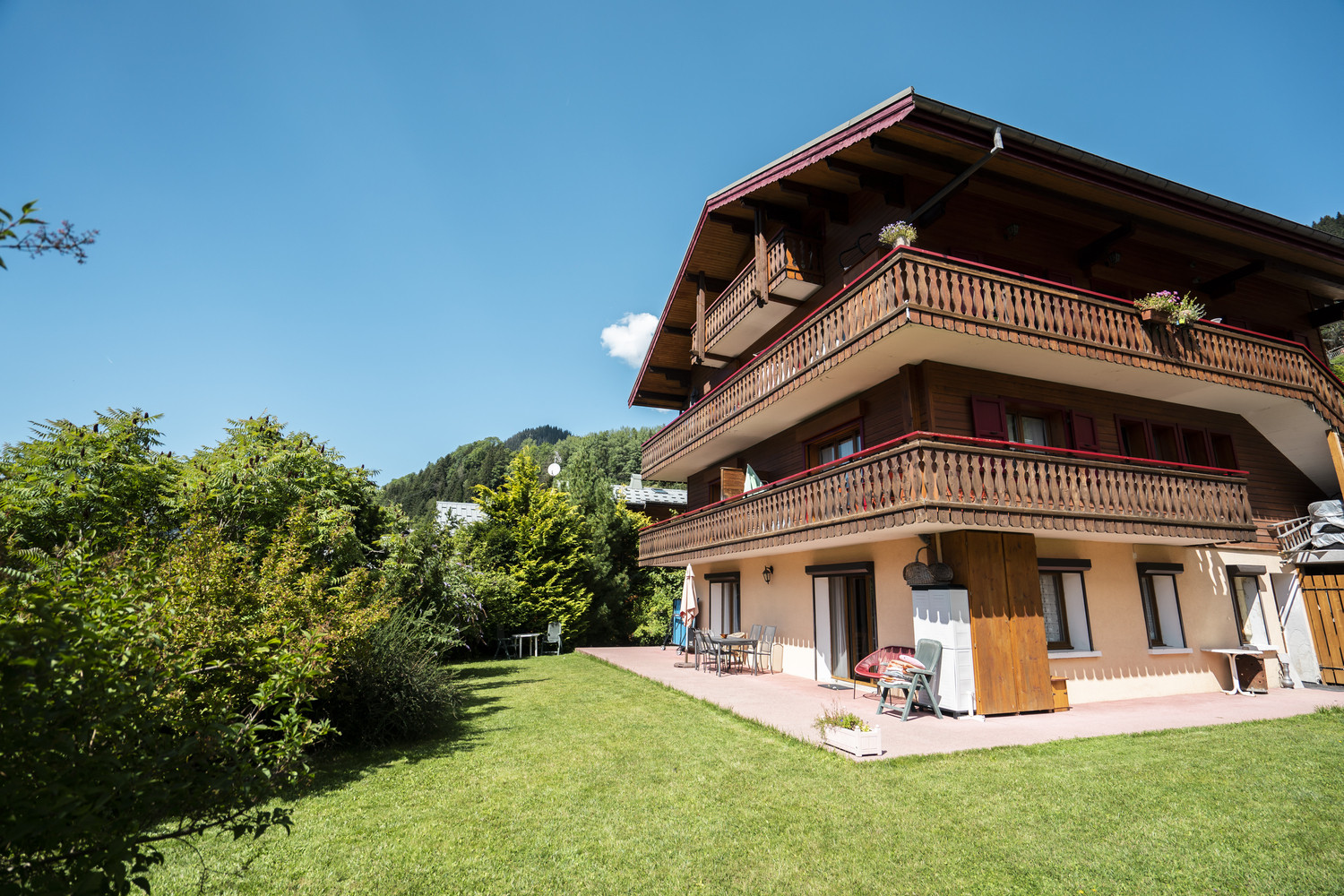 Apartment in Chalet L'Igloo 3, Outside view, Châtel
