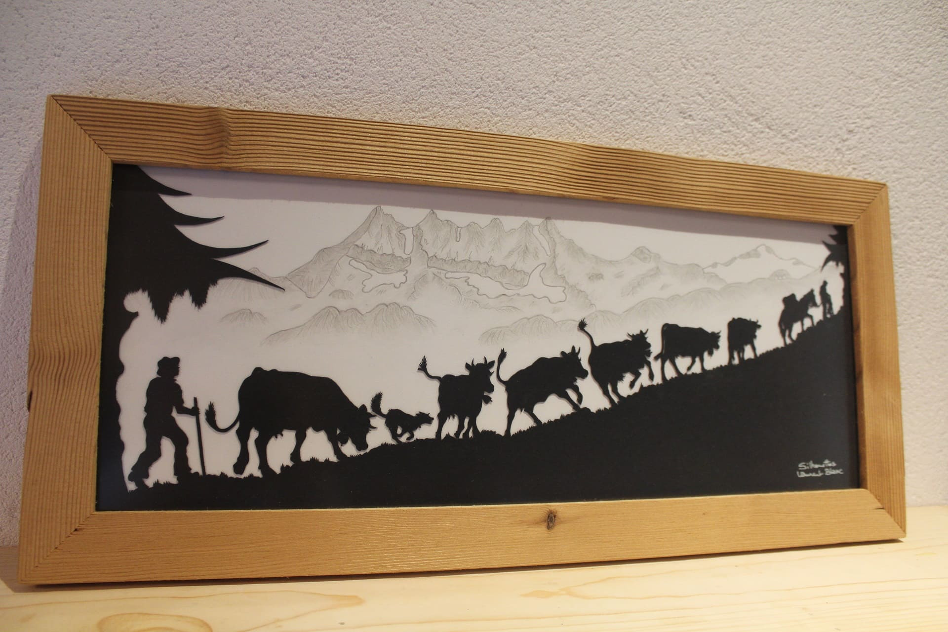 Appartement dans chalet le bois joli, décoration montagne, Châtel Haute-Savoie