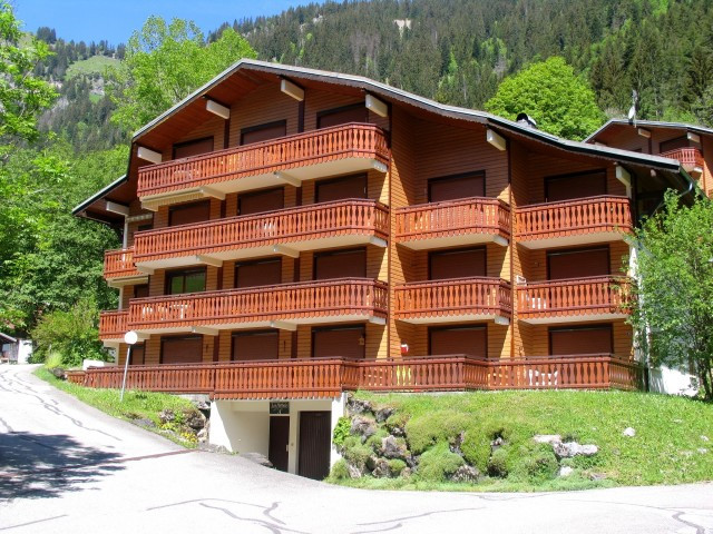 Appartement dans chalet Perthuis, Vue extérieur, Châtel 74390 Appartement dans chalet Perthuis, Vue extérieur, Châtel 74390