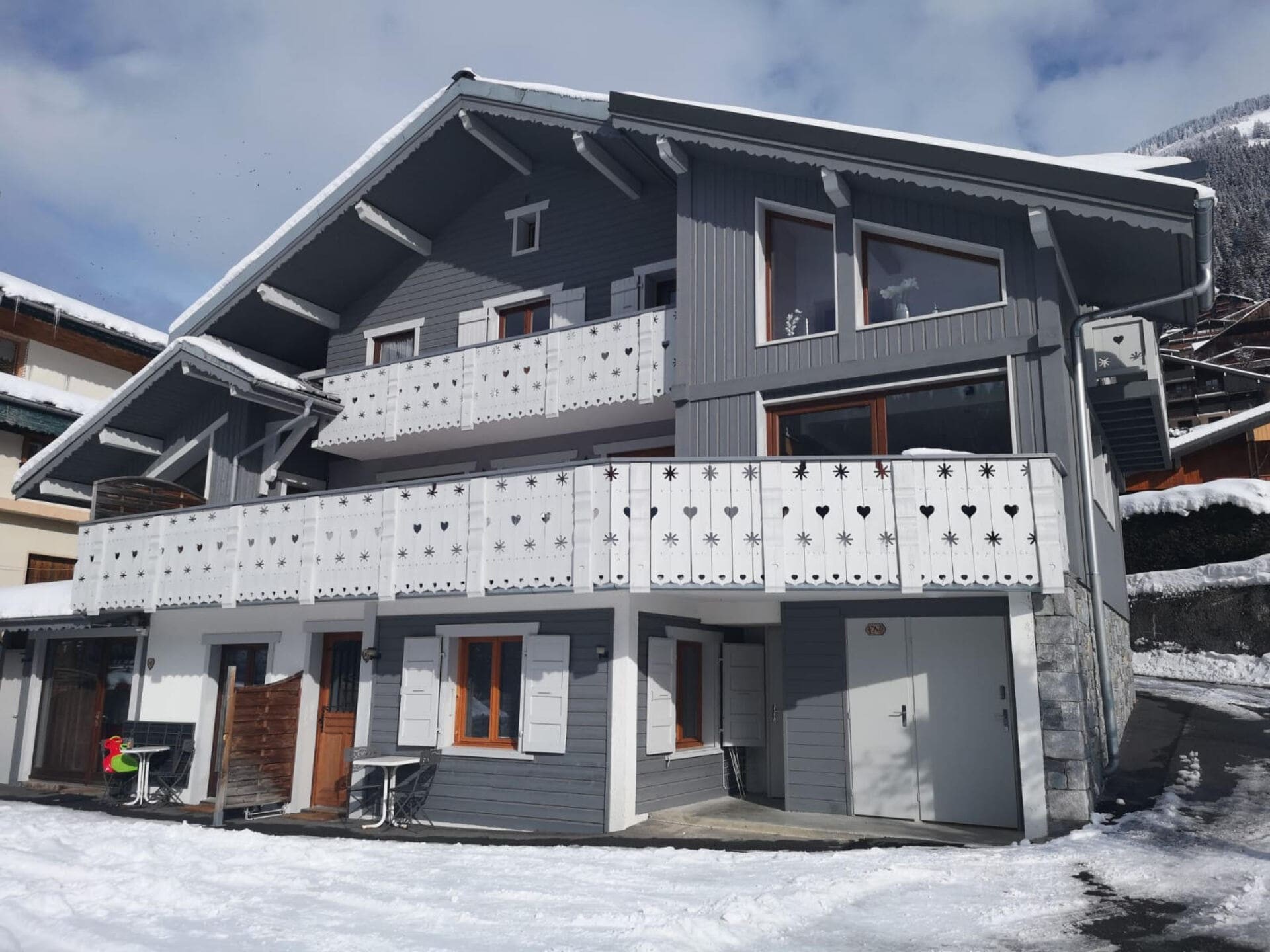 Appartement dans chalet Télémark, chalet in Winter, Châtel