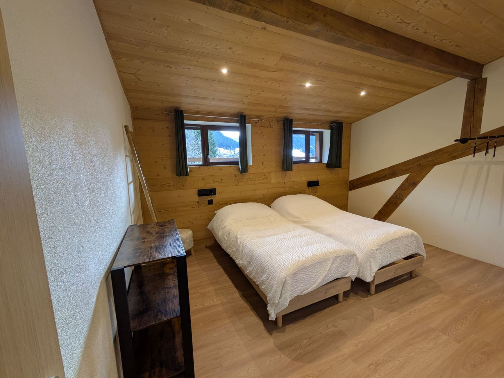 Appartment Le Clos Savoyard, Chatel, bedroom, winter sport
