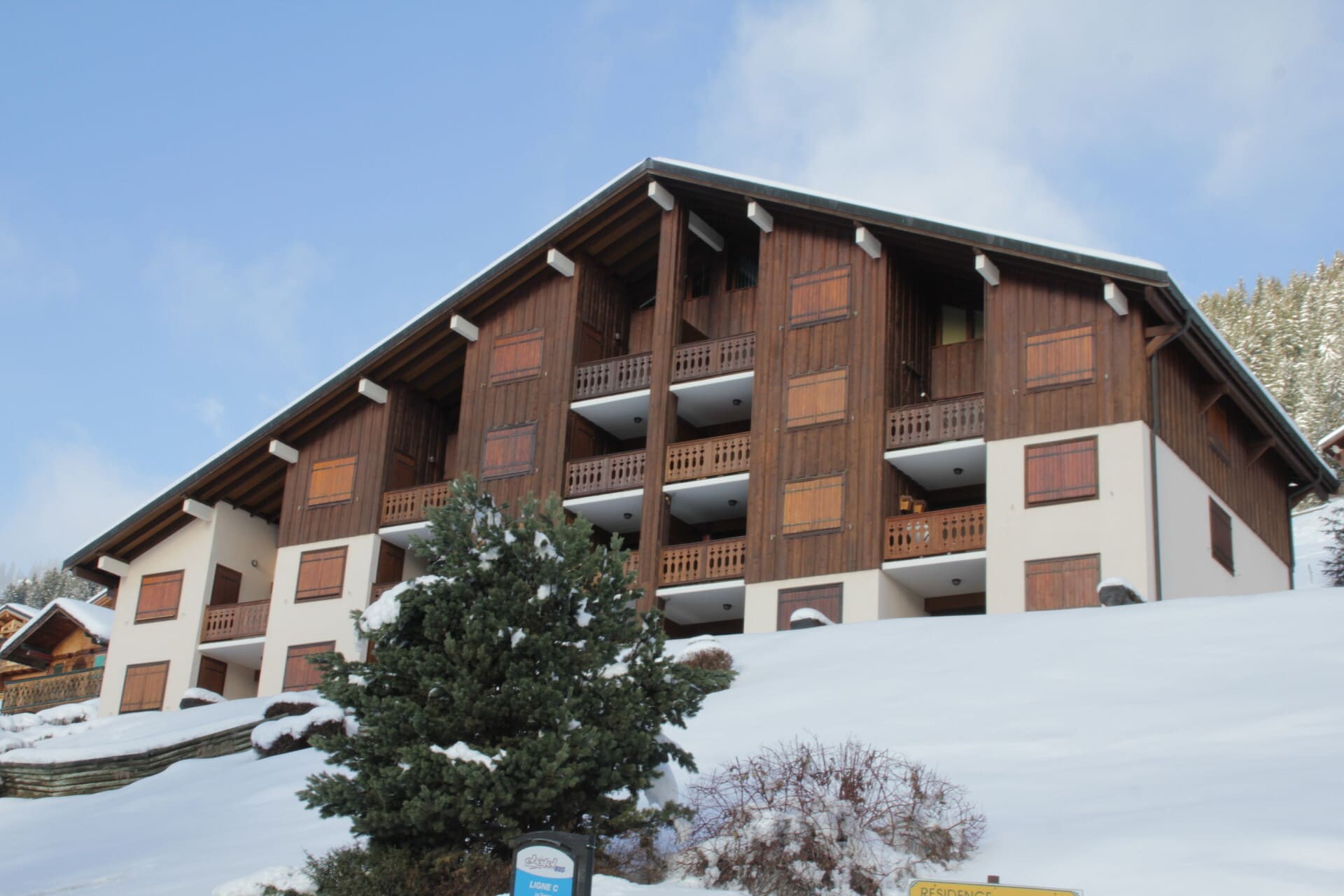 Apartment Les Sorbiers n°1, Résidence en Hiver, Châtel Alpes