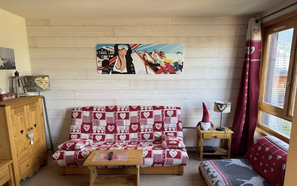 Apartment Les Trifles, Chatel, Living room, Portes du Soleil 74 Apartment Les Trifles, Chatel, Living room, Portes du Soleil 74