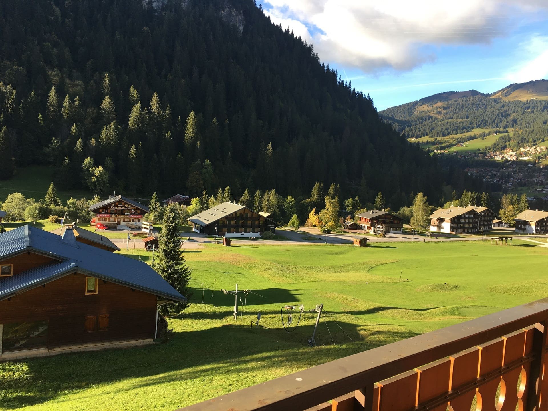 Flat Les Tyroliens 8A, View of Châtel