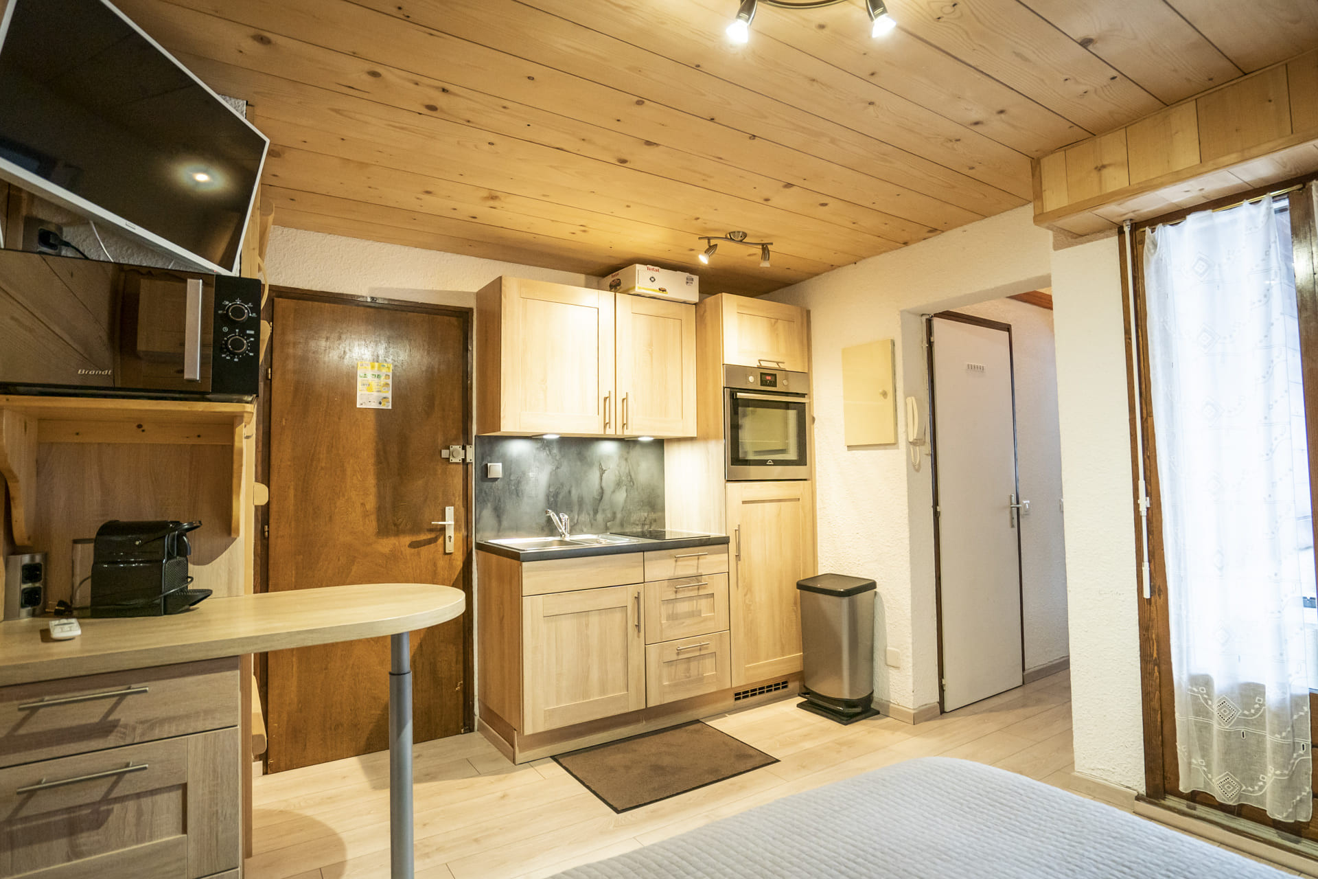 Appartment n°123, residence Alpenlake, Kitchen, Châtel Abondance Valley