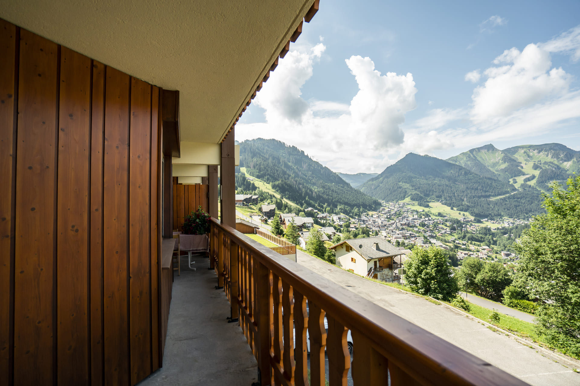 Apartment n°5 in residence Alexandra, Balcony with view, Châtel Portes du Soleil