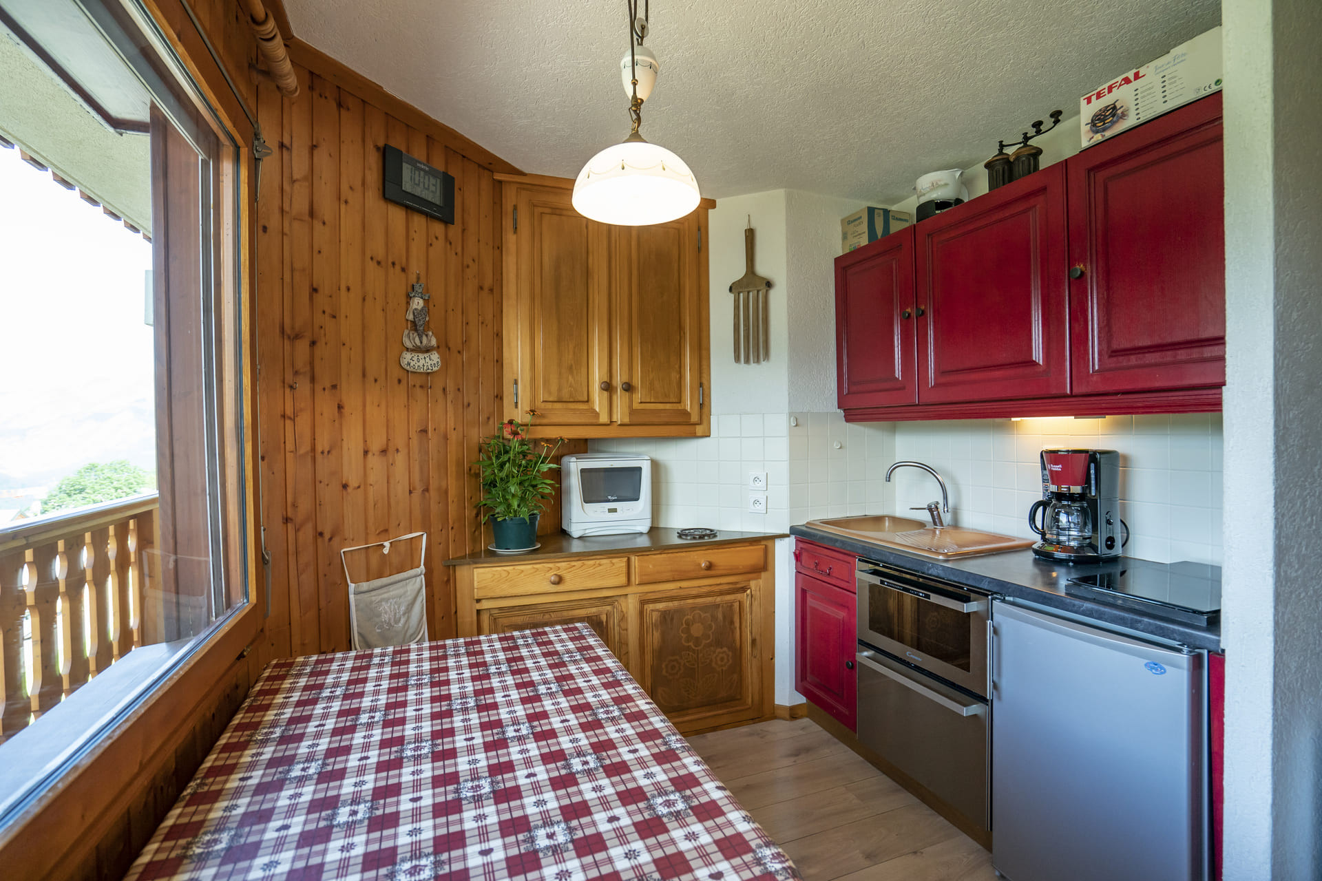 Apartment n°5 in residence Alexandra, Kitchen, Châtel Portes du Soleil