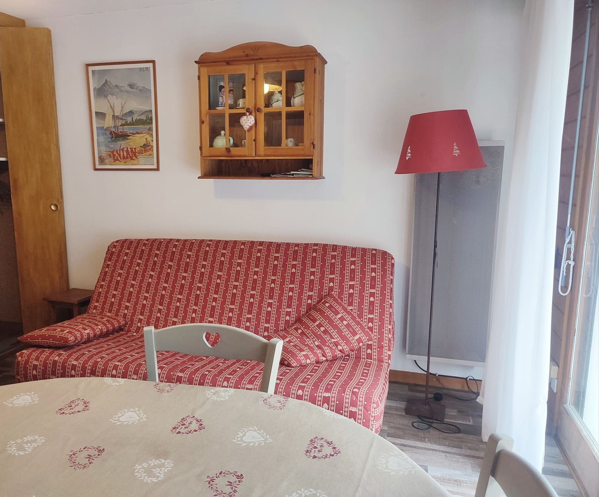 Apartment Orée des Pistes, Living room, Châtel