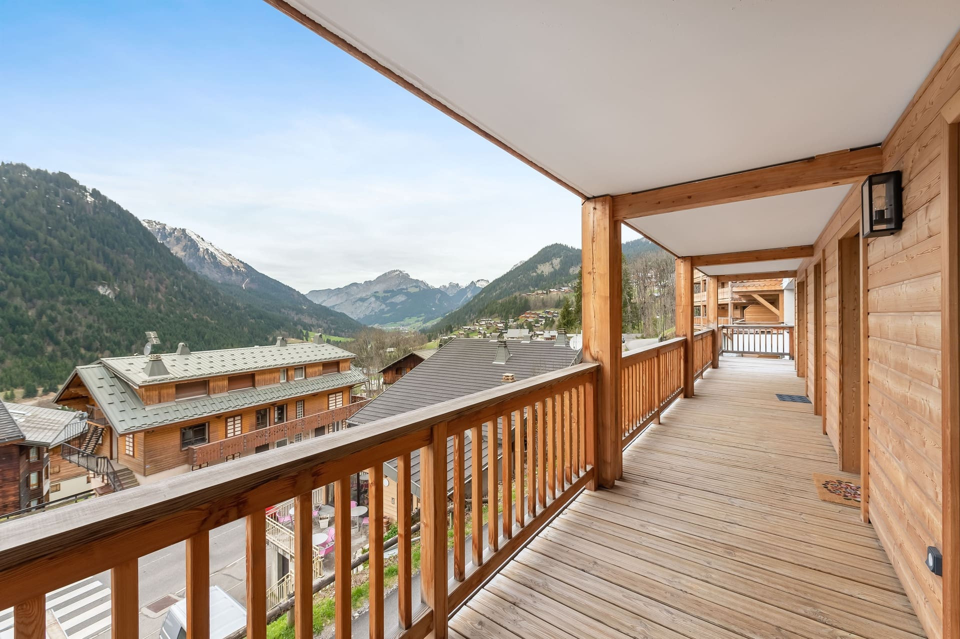 Apartment Perles de Savoie A204 Châtel, Balcony, View Mountain
