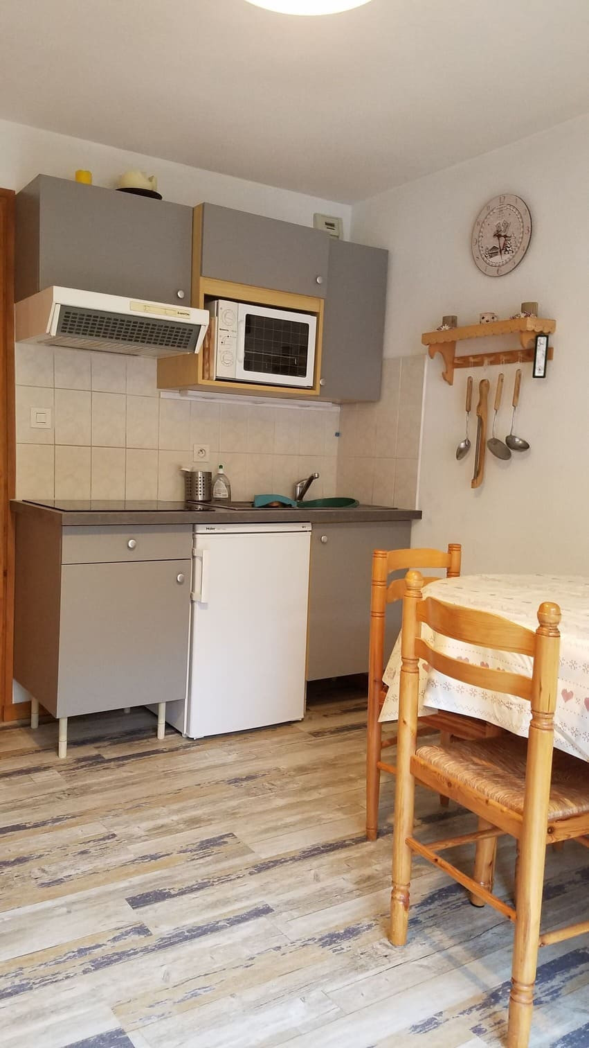 Apartment Perthuis 11D, Kitchen, Châtel Haute-Savoie