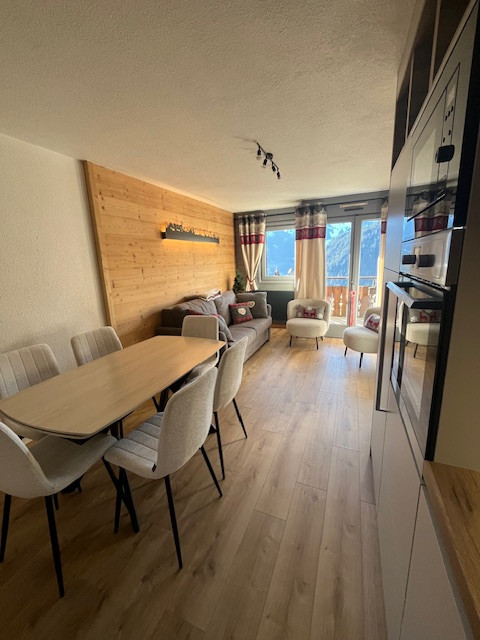 Apartment Residence le YETI, Living room and kitchen, Châtel Portes du Soleil