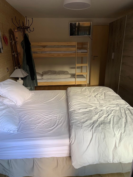 Apartment Soldanelles n°17 , Châtel, Double room with 2 bunk beds, Châtel 74