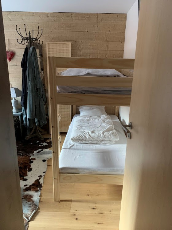 Apartment Soldanelles n°17 , Châtel, Double room with 2 bunk beds, Châtel Portes du Soleil