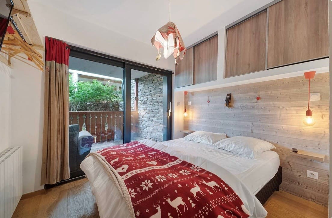 Apartment Soldanelles n°26, bedroom, Châtel, Vallée d'Abondance