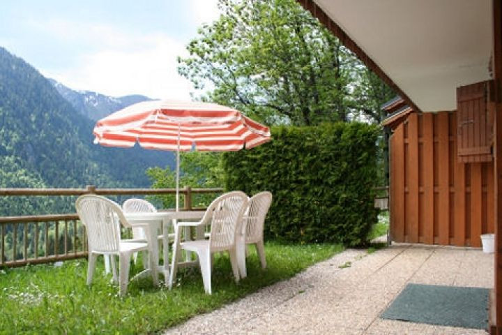 Balcon des Alpes Apartment 1 Châtel, Patio, Accommodation rental 74390