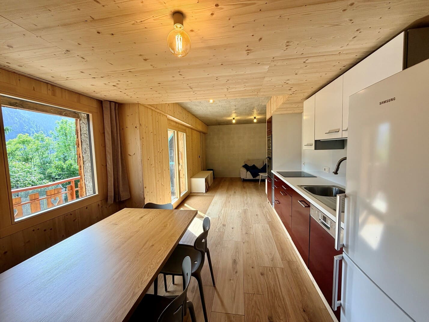 C Emile, Kitchen, Châtel Relaxing vacation
