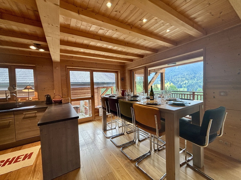 Chalet 4 Jillou, Dining room, Chapelle d'Abondance, Montain Holiday