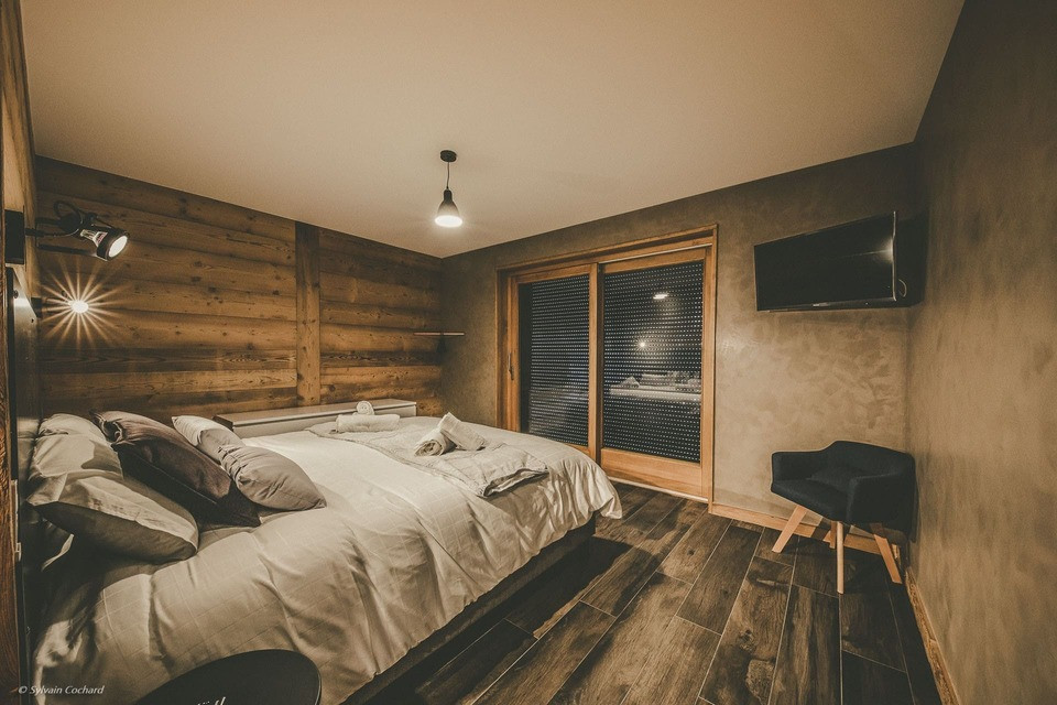 Chalet Bovard, Chalet Spencer, bedroom, Châtel Les Portes du Soleil