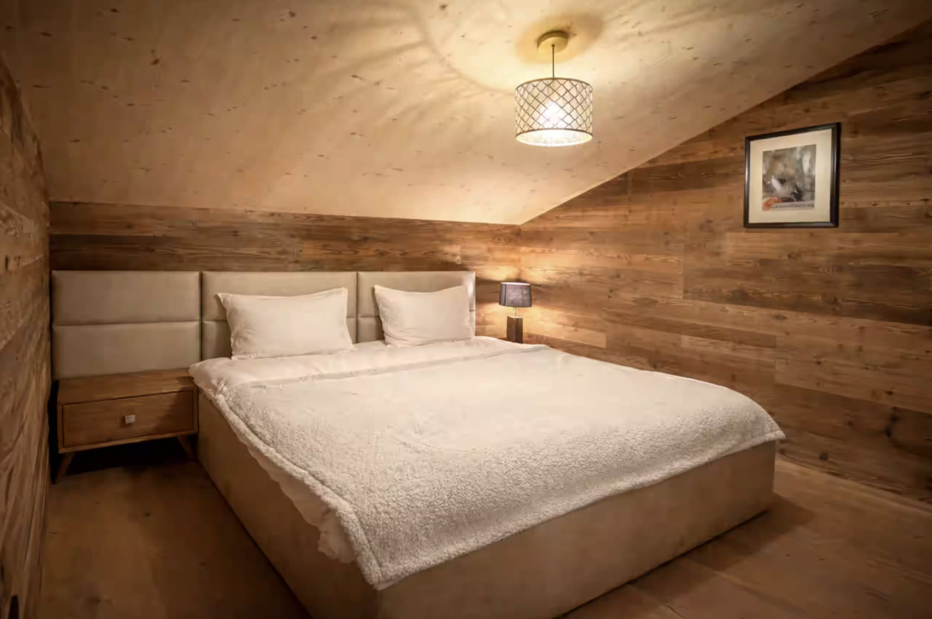 Chalet Chalentina, Double Bedroom, Chatel, Mountain Holiday