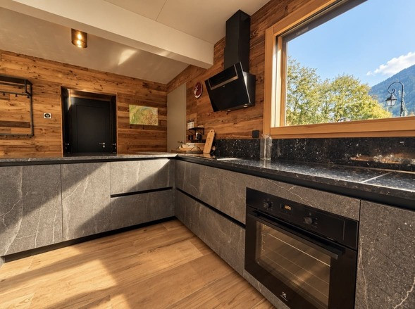 Chalet Chalentina, kitchen, Châtel mountain vacation