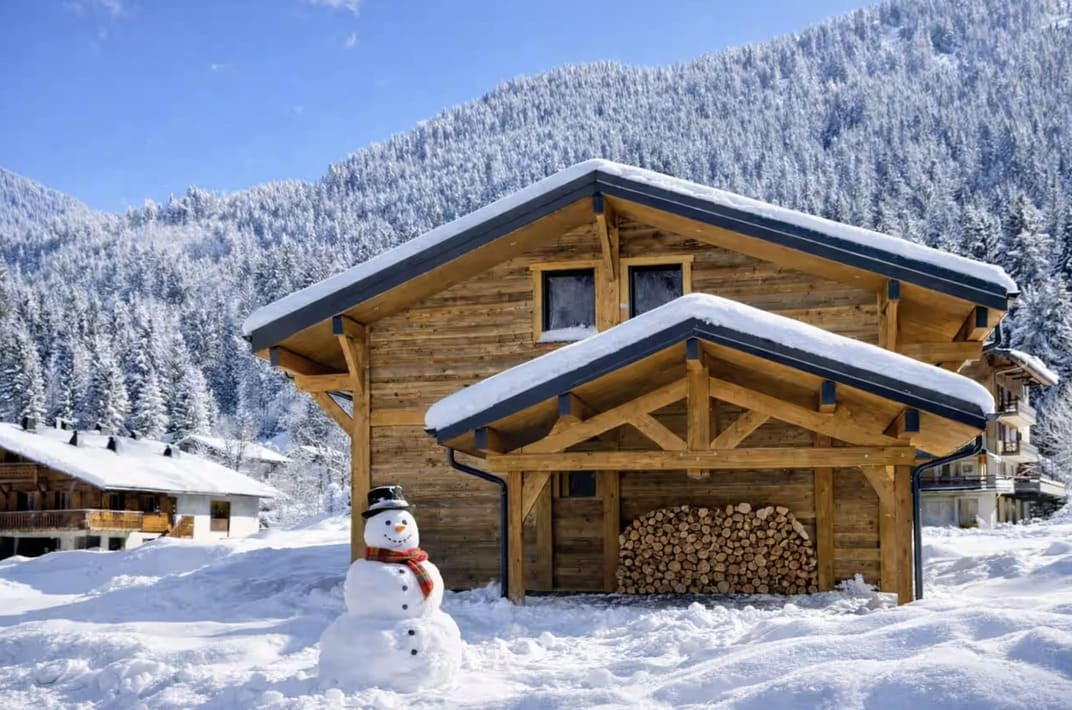 Chalet Chalentina, View, Chatel, Cablecar