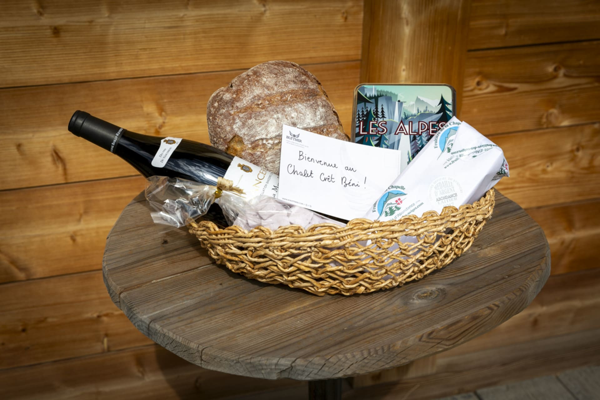 Chalet Cret Beni, Welcome basket, Châtel Northern Alps