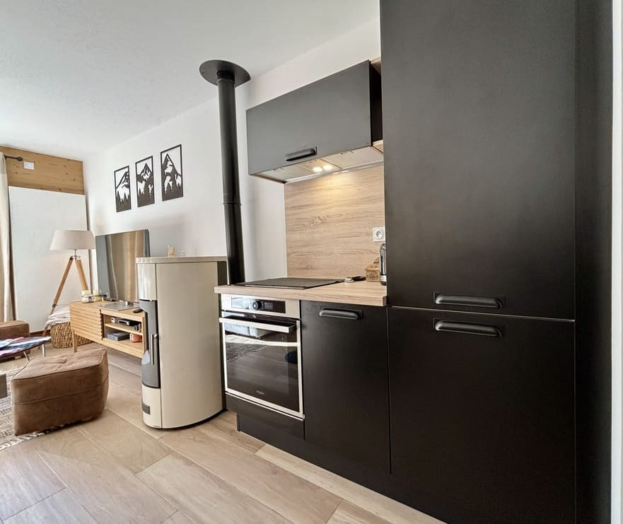 Chalet des Freinets, Appartement 201A, Châtel, Cuisine, Location hébergement Chalet des Freinets, Appartement 201A, Châtel, Cuisine, Location hébergement