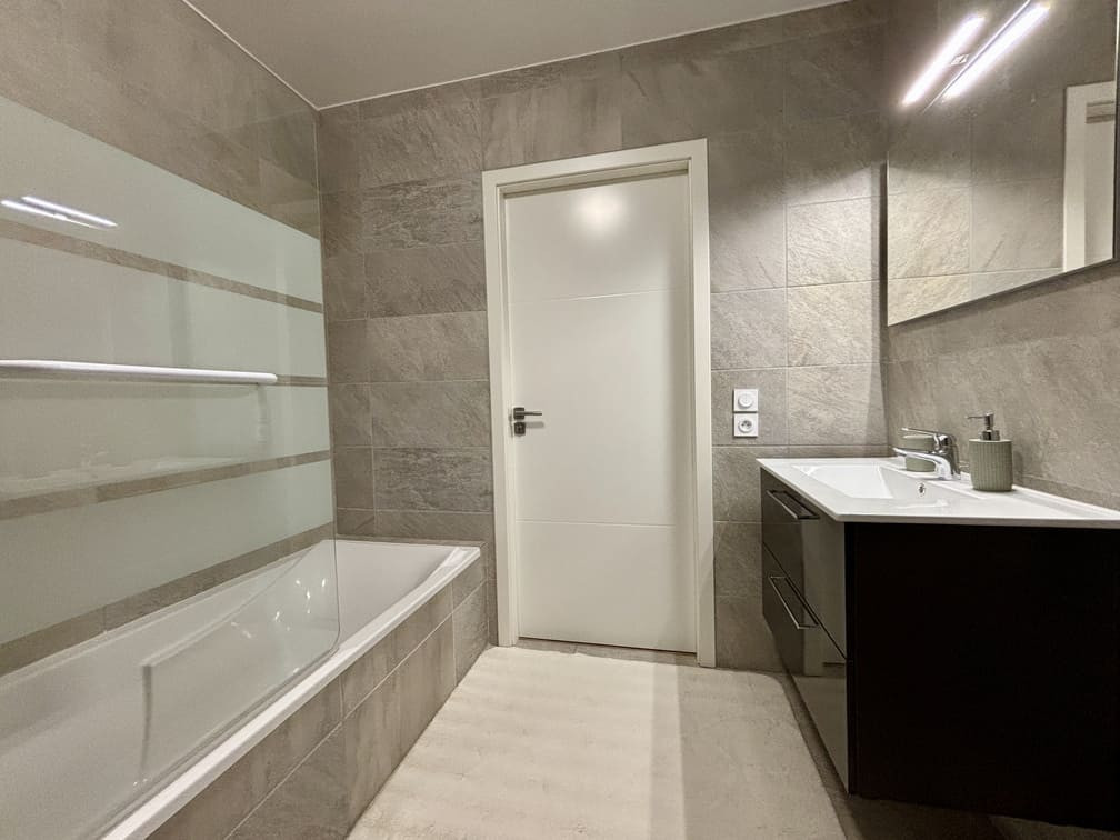 Chalet des Freinets, Appartement 201A, Châtel, Salle de bains, Forfait ski Chalet des Freinets, Appartement 201A, Châtel, Salle de bains, Forfait ski