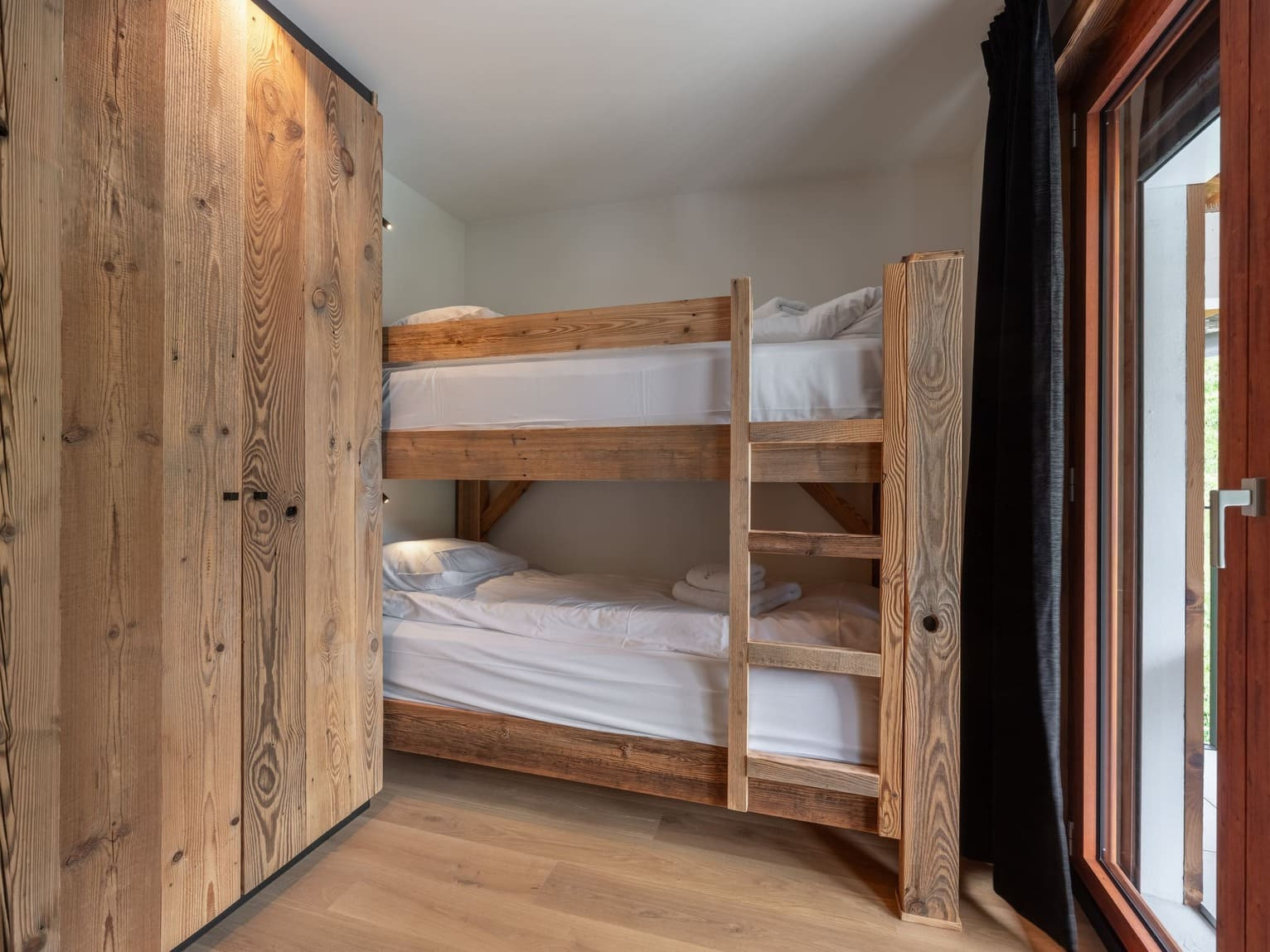 Chalet du Nant, La Chapelle d'Abondance, Chambre lits superposés, Châtel Détente à la montagne