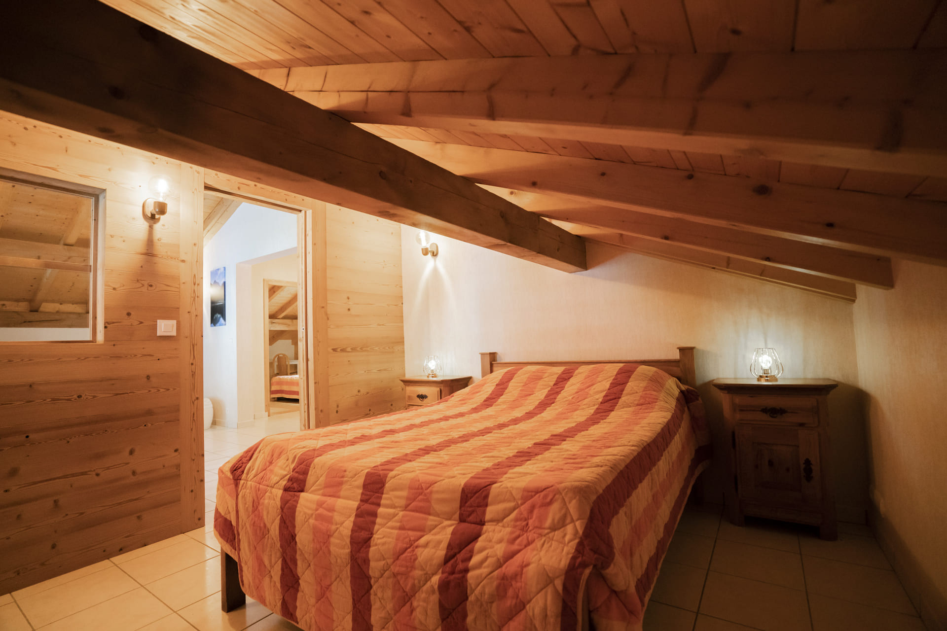 Chalet Fifine, Double bedroom, Chatel French Alps