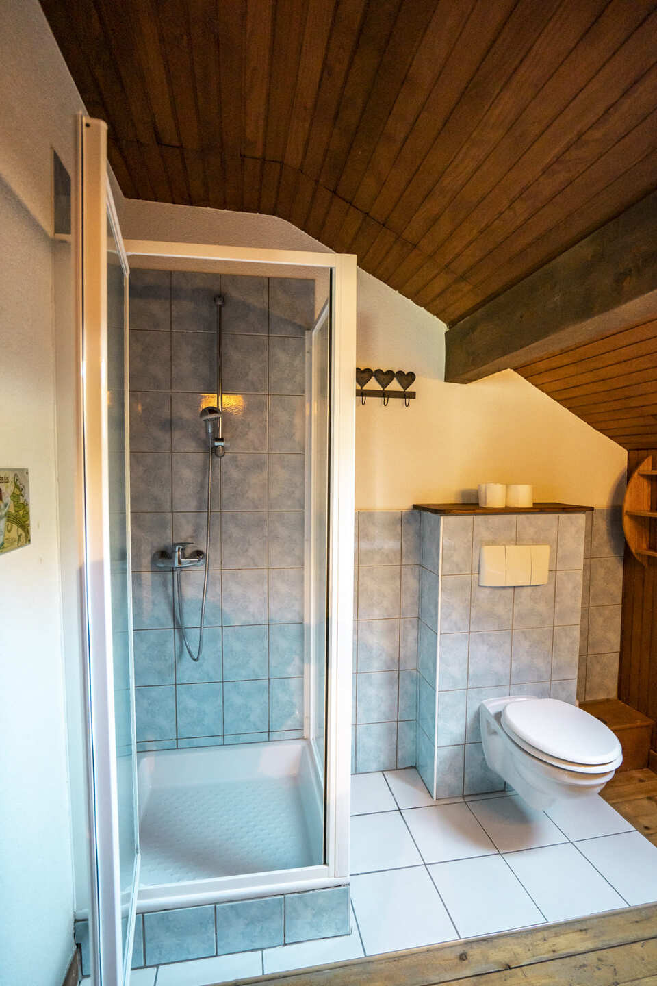 Chalet Jacrose, Salle de douche et WC, Châtel Luge 74