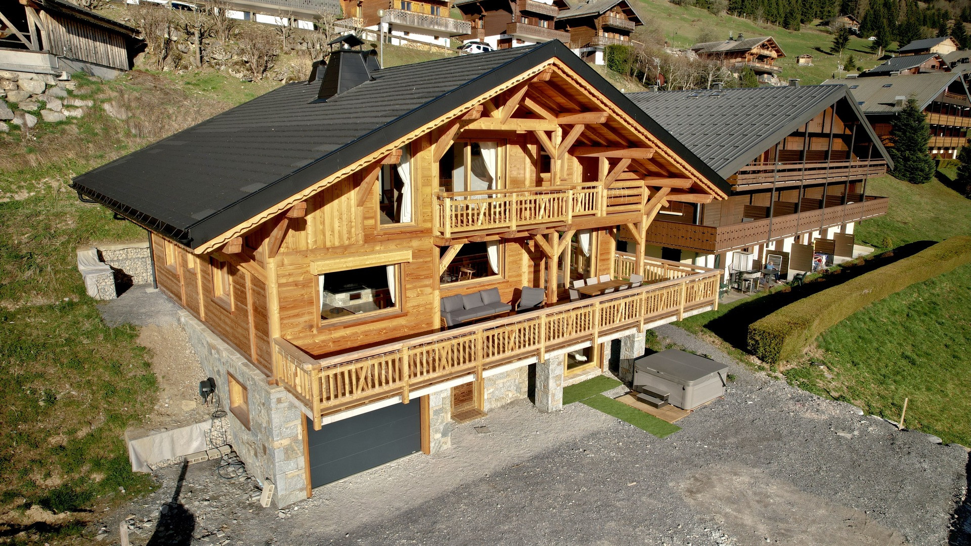 Chalet Juliette, the chalet, summer vacations Châtel family