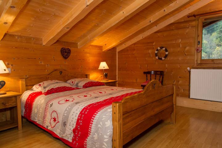 Chalet L'HERMINE DES VORRES, Bedroom 2 single bed, Châtel Portes du Soleil