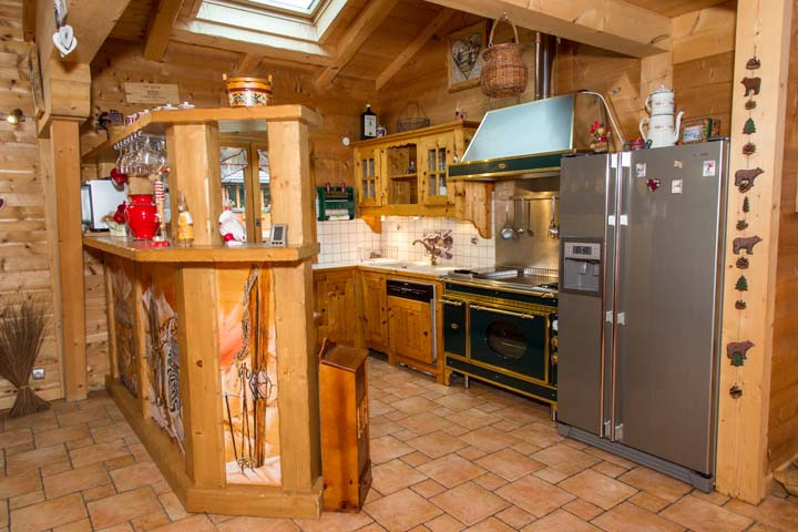Chalet L'HERMINE DES VORRES, Kitchen, Châtel Ski rental