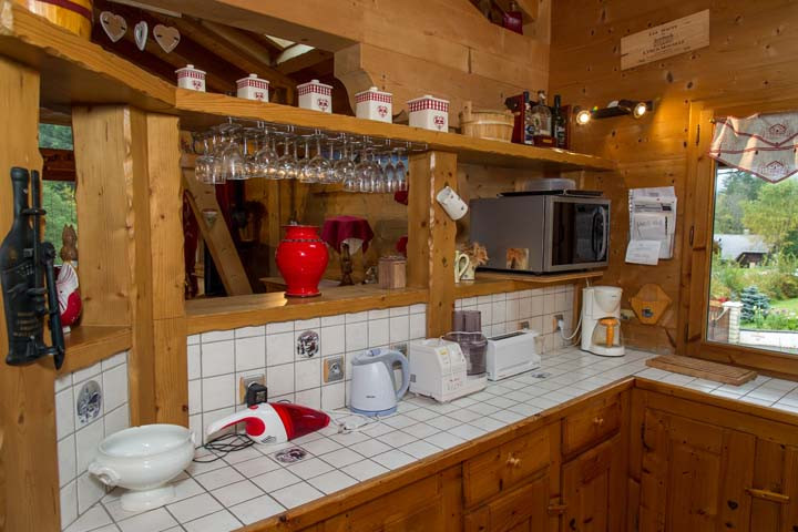 Chalet L'HERMINE DES VORRES, Kitchen, Châtel Raclette 74