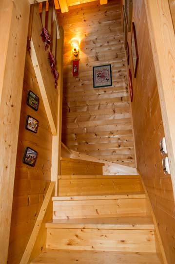 Chalet L'HERMINE DES VORRES, Stairs, Châtel Skipass