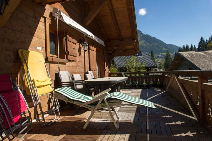 Chalet L'HERMINE DES VORRES, Terrace, Châtel Sunny holidays Chalet L'HERMINE DES VORRES, Terrace, Châtel Sunny holidays