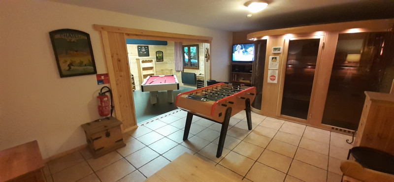 Chalet L'Orée du lac, Games room, Chatel, Mountain mood Chalet L'Orée du lac, Games room, Chatel, Mountain mood