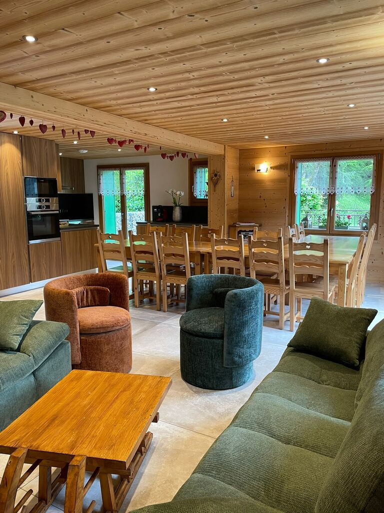 Chalet The Calèche, Living-room, Châtel 74
