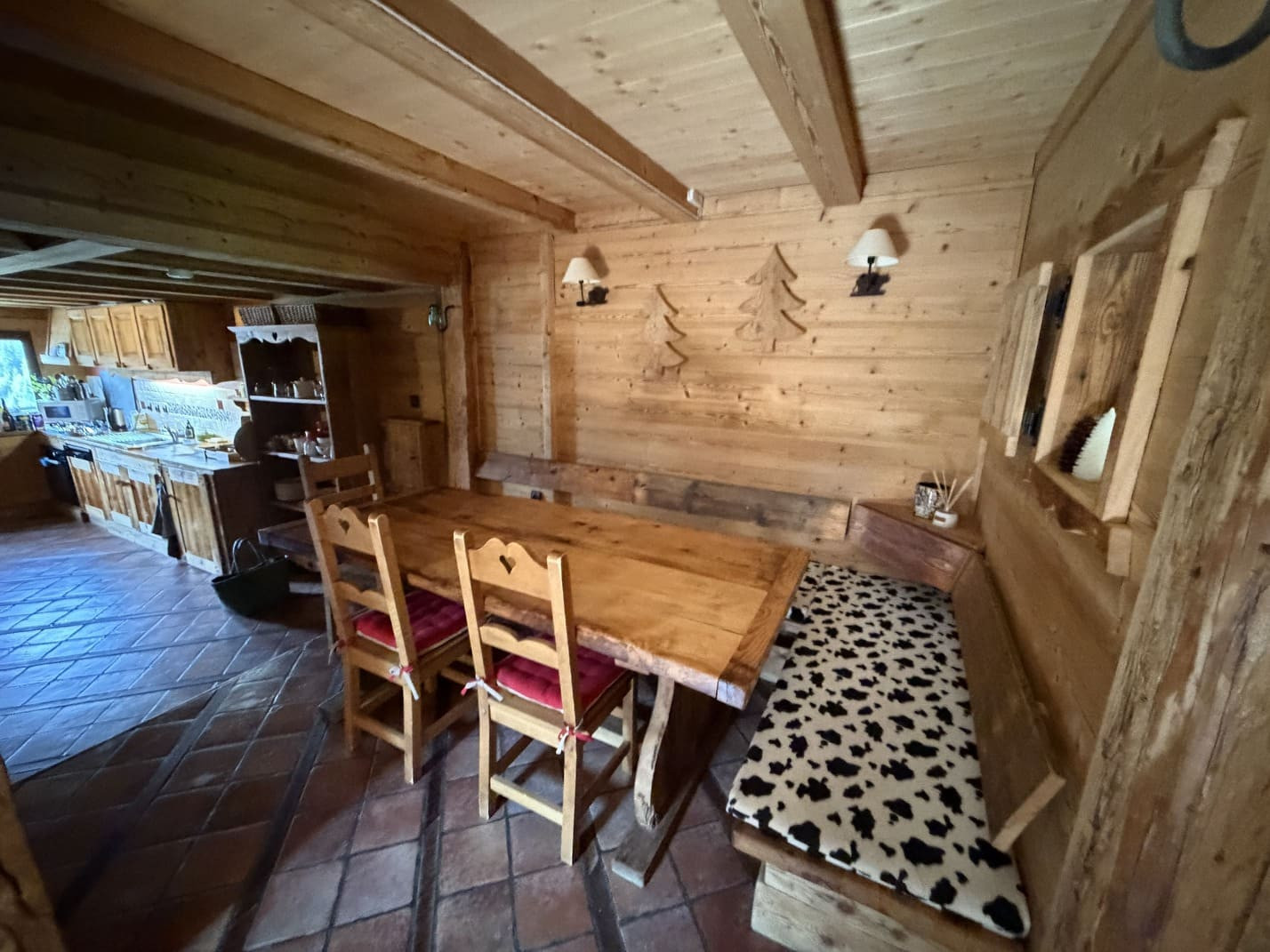 Chalet La Miette (Haut), Salle à manger, Châtel, Station de ski
