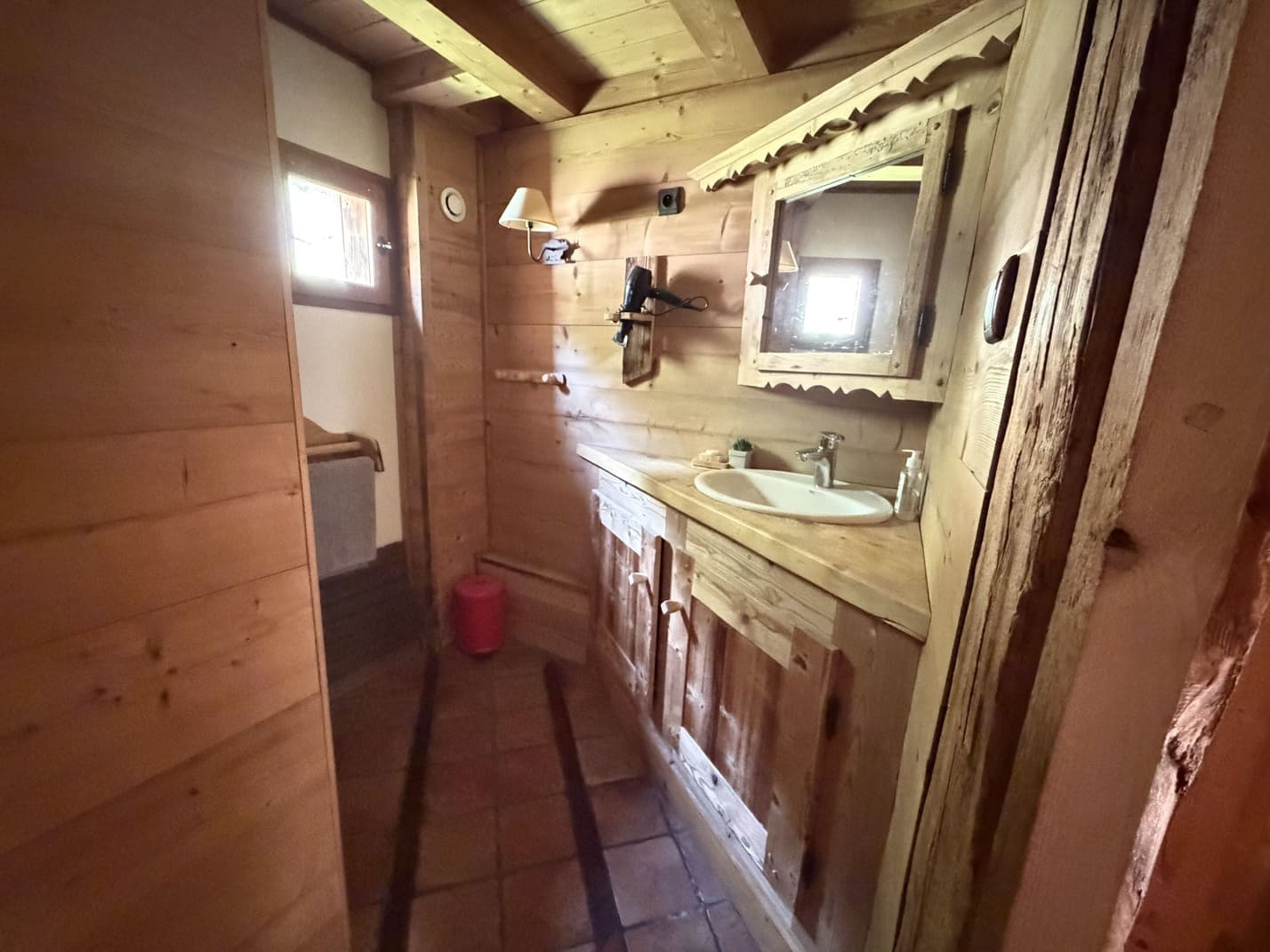 Chalet La Miette (Haut), Salle de bain , Châtel, Location vacance