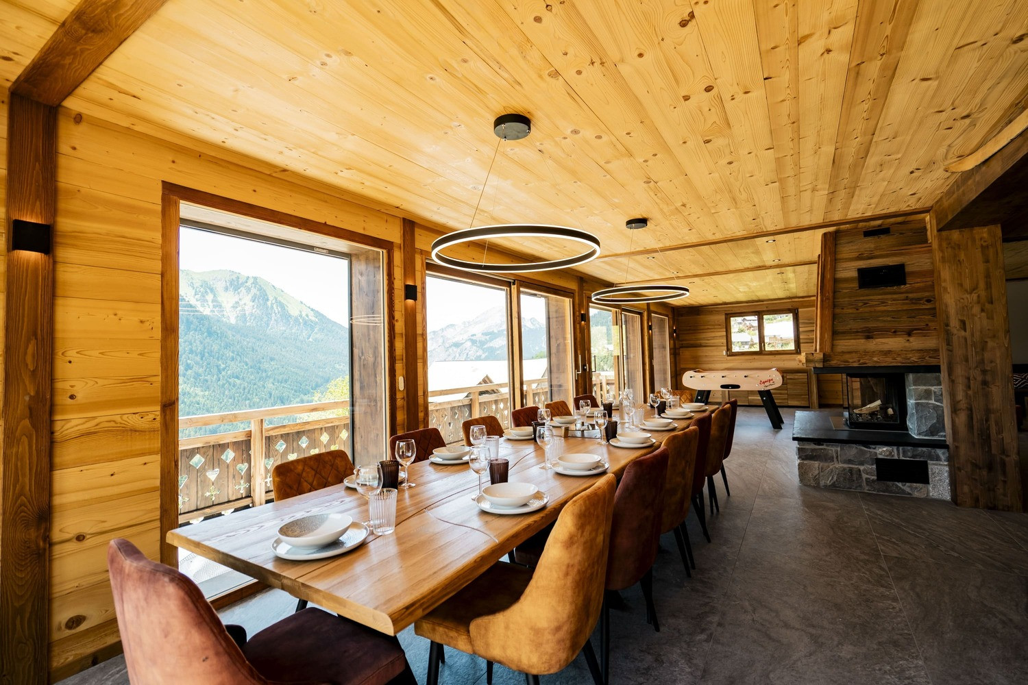 Chalet Laurentine, salle à manger, Châtel Haute-Savoie