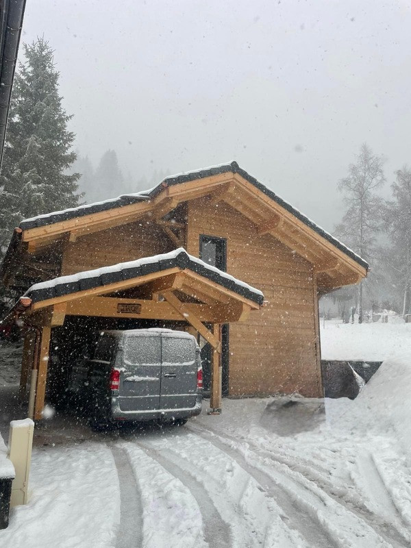Chalet le Bancky, Chalet in winter, Châtel Snowy holidays 74
