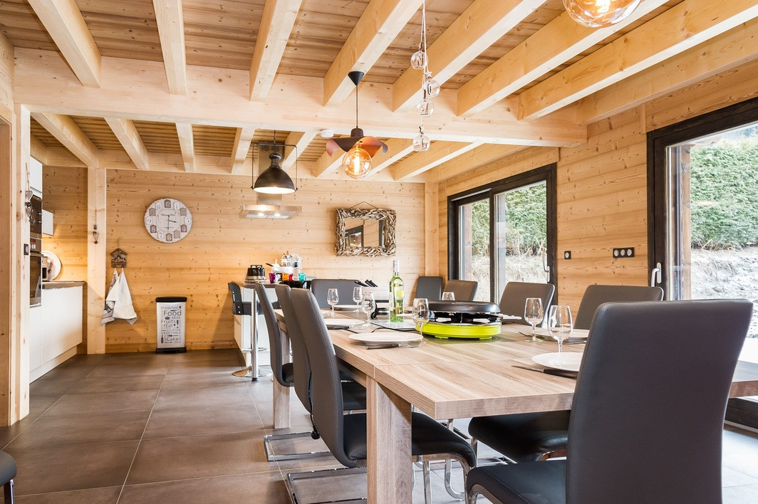 Chalet Le Bois Brulé, dining room, Châtel Vallée d'Abondance