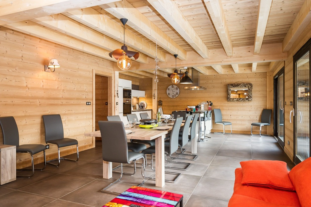 Chalet Le Bois Brulé, dining room, Châtel Vallée d'Abondance