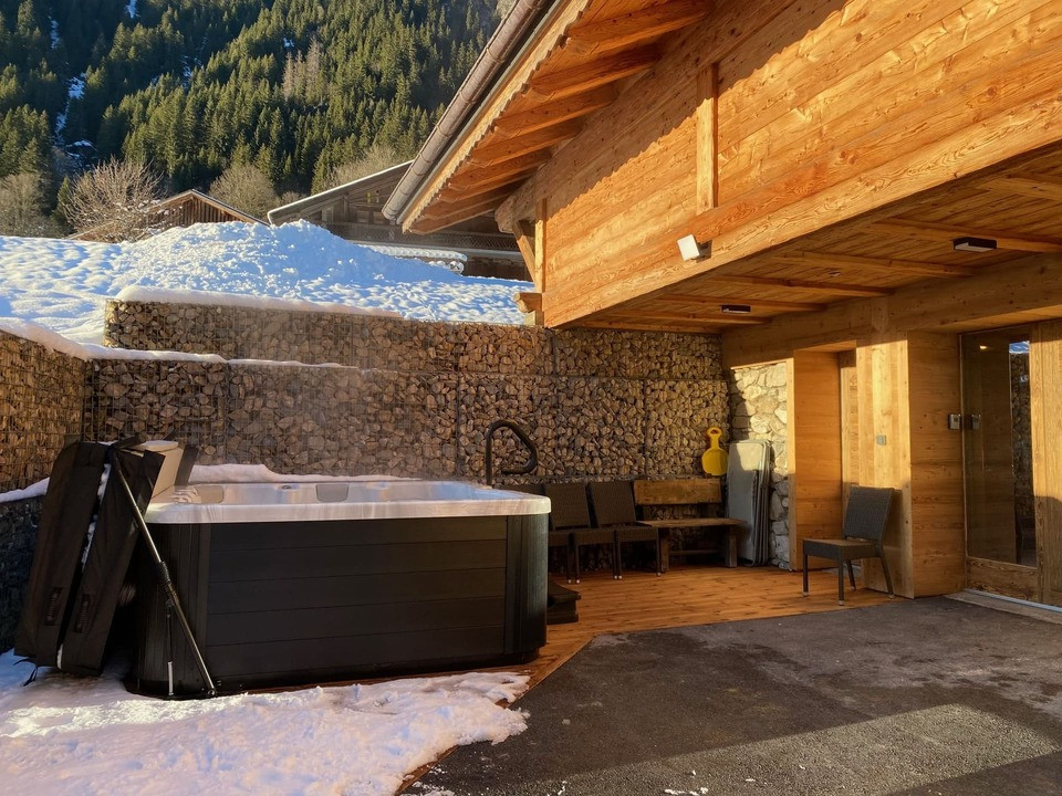Chalet le bon vieux temps, Jacuzzi, Châtel Les Portes du Soleil