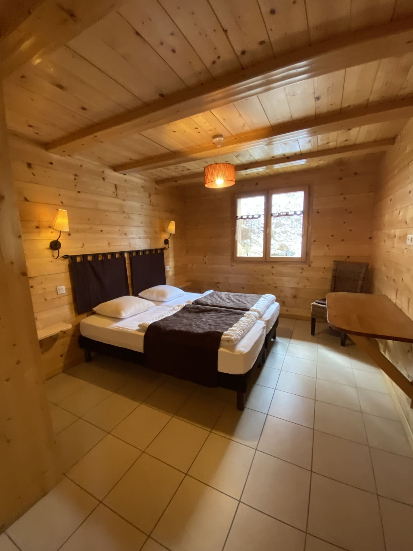Chalet Le Cerf, Châtel, Chambre 2 lits simples, Alpes du Nord 74