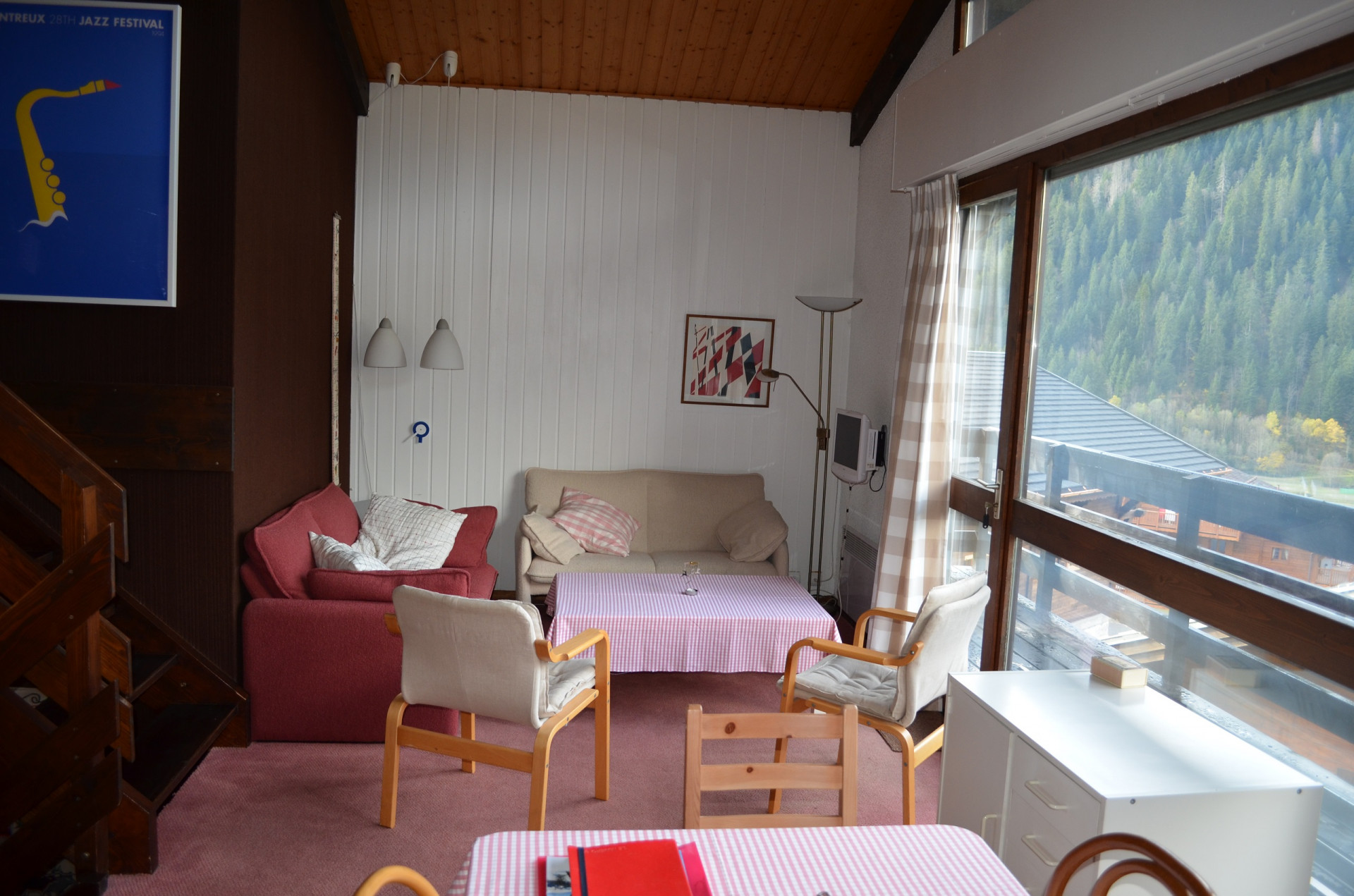 Chalet Le Numéro 5, Living room, Châtel Ski area
