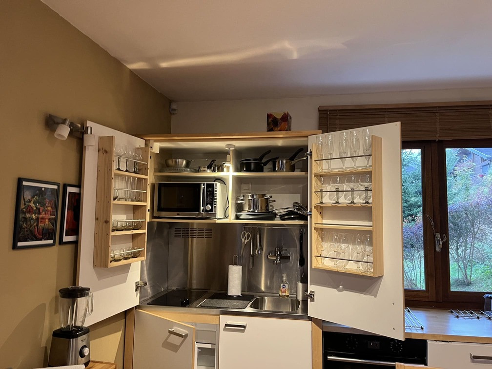 Chalet les Carlines, Bottom, Kitchen, Chatel, Ski Area